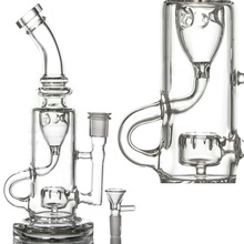 Circ Perc Incycler tubo de agua para el humo con Bowl (ES-GB-090)